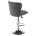 Барный стул Gerom fabric grey 