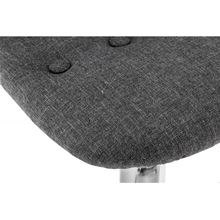 Барный стул Gerom fabric grey 