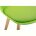 Пластиковый стул Bonuss green 