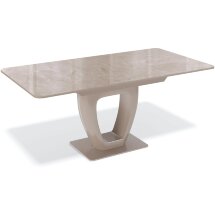 Стол обеденный Kenner PA1200 капучино/стекло камень капучино глянец Салонный образец