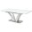 Стол FREYA 160 WHITE GLASS белый глянец М-City 