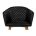 Стул на металлокаркасе Patrol shiny black 