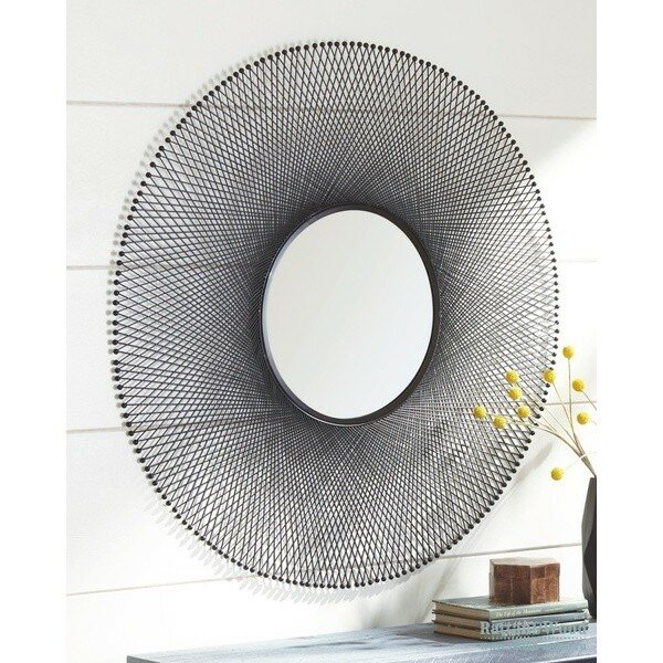 ЗЕРКАЛО НАСТЕННОЕ WALL DECOR A8010183 FERRISS Серый ЗЕРКАЛО НАСТЕННОЕ WALL DECOR A8010183 FERRISS Серый