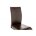 Стул на металлокаркасе Porte shiny brown 