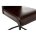 Стул на металлокаркасе Porte shiny brown 