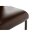 Стул на металлокаркасе Porte shiny brown 