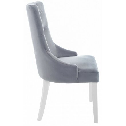 Стул деревянный Elegance white / grey 