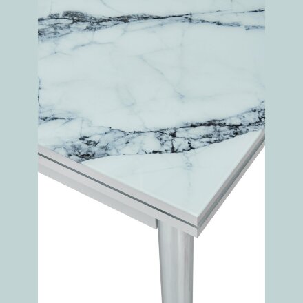Стол 4001 WHITE MARBLE М-City 