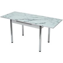 Стол 4001 WHITE MARBLE М-City